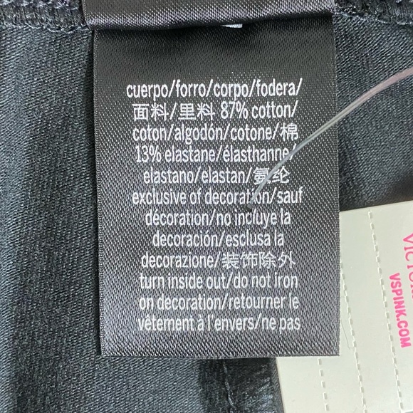 SOLD! NWT PINK VS High Waisted Full Length Leggings - Picture 9 of 10